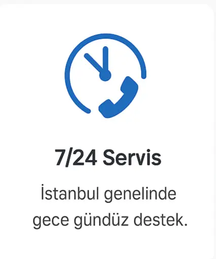 7/24 Servis